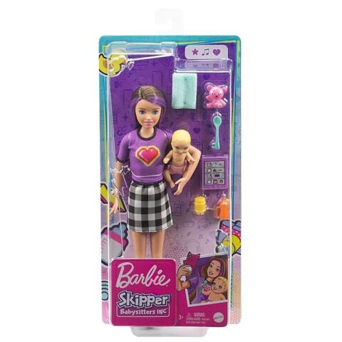 Mattel Grp10 Barbie Bebek Bakıcısı Skipper Bebek Serisi*4