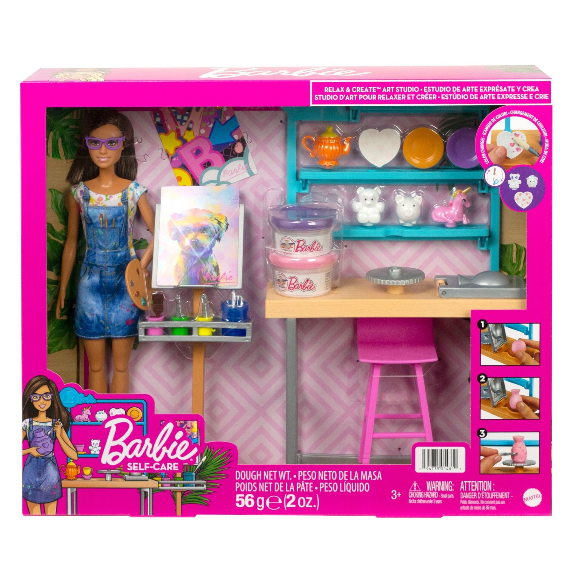 Mattel Hcm85 Barbıe'Nin Sanat Evi Oyun Seti*3