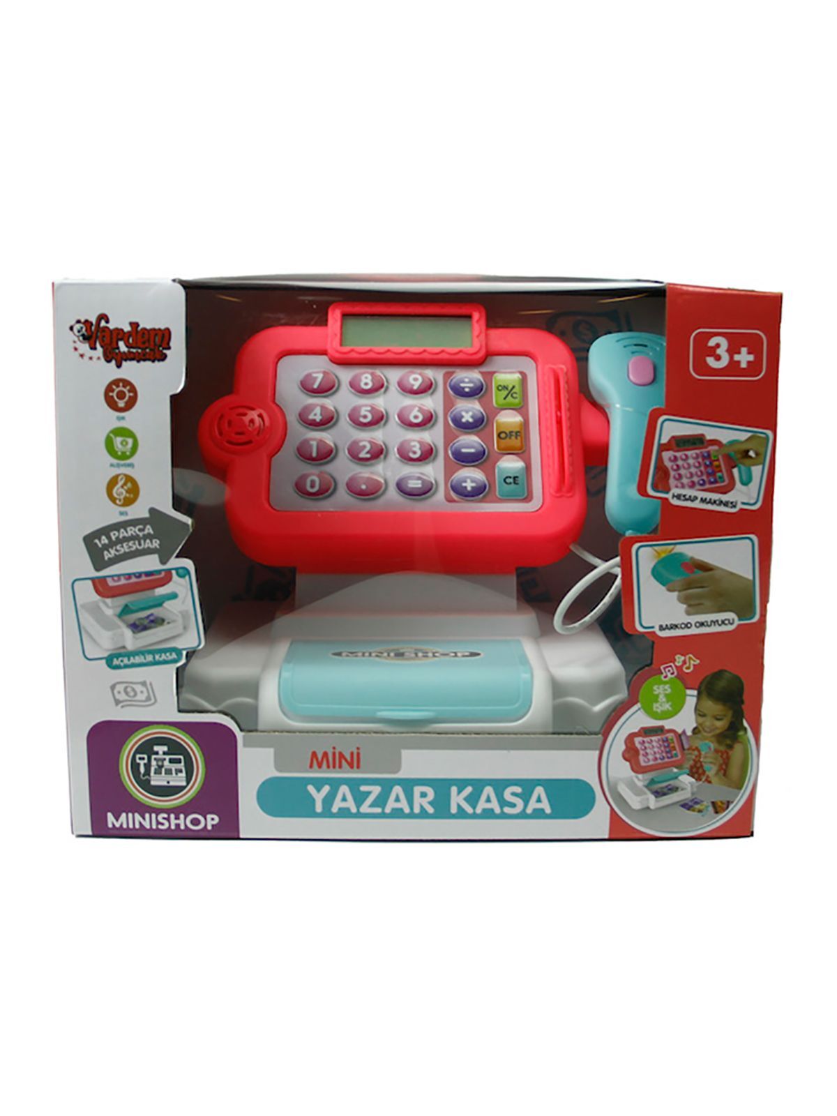 Vardem Hua-66102 Kut.Işıklı Sesli Dokunmatık Ekran Yazar Kasa