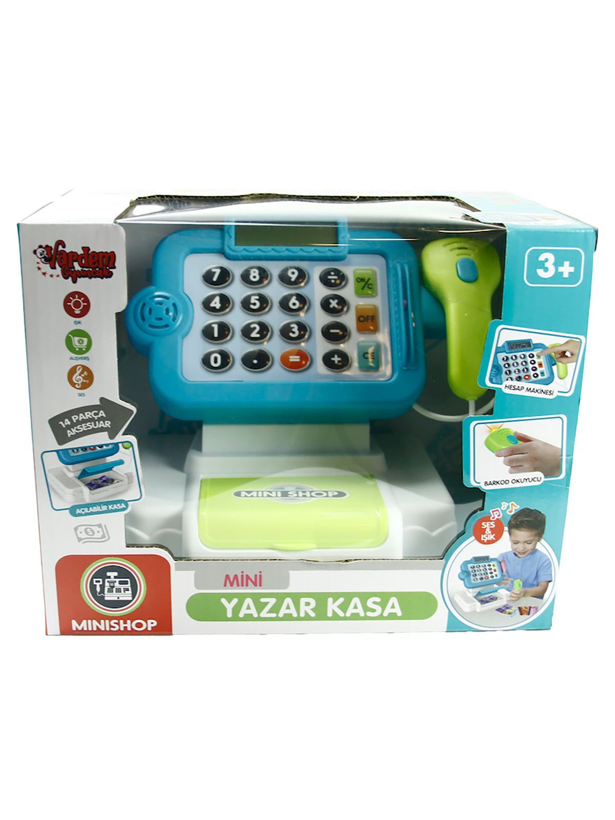 Vardem Hua-66105 Kut.Işıklı Sesli Dokunmatık Ekran Yazar Kasa