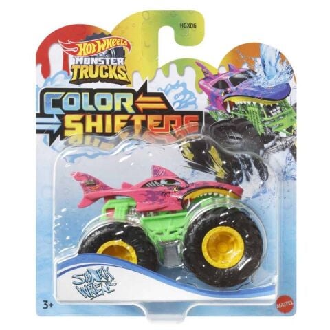 Mattel Hgx06  Hot Wheels Monster Trucks Renk Değiştiren Araçlar*4