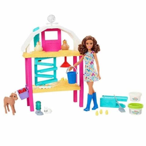 Mattel Hgy88 Barbie Eğlenceli Çiftlik Hayatı Oyun Seti*2