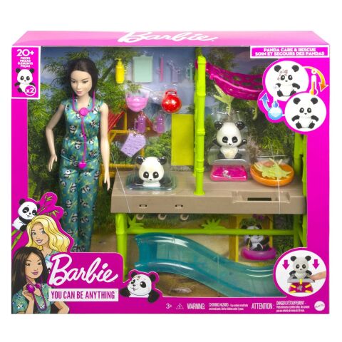 Mattel Hkt77 Brb Panda Bakım Oyun Seti*3