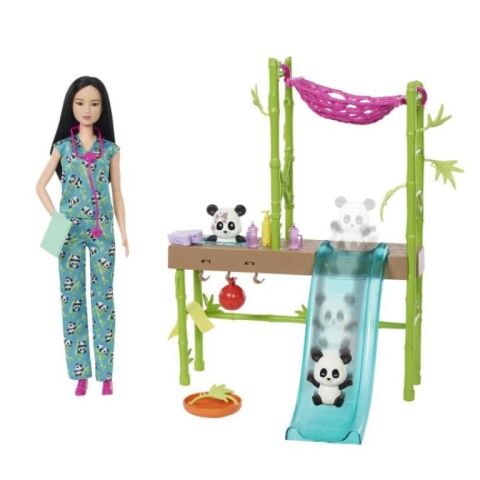 Mattel Hkt77 Brb Panda Bakım Oyun Seti*3