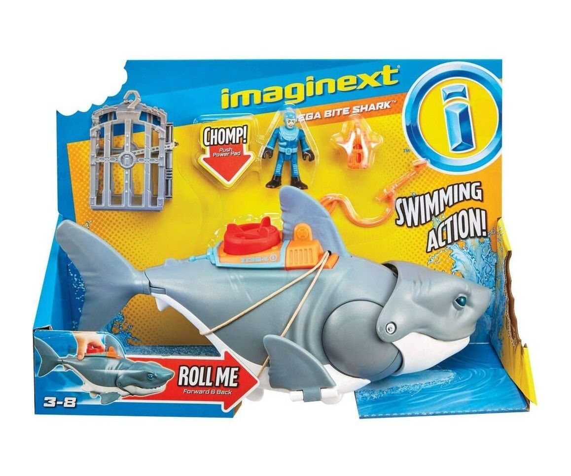 Mattel Gkg77 Fp İmagenixt Çılgın Köpek Balığı Oyun Seti*2