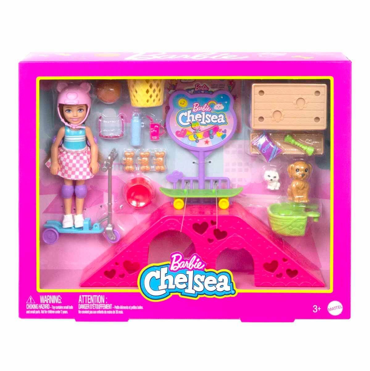 Mattel Hjy35 Barbie Chelsea Kaykay Parkı*4