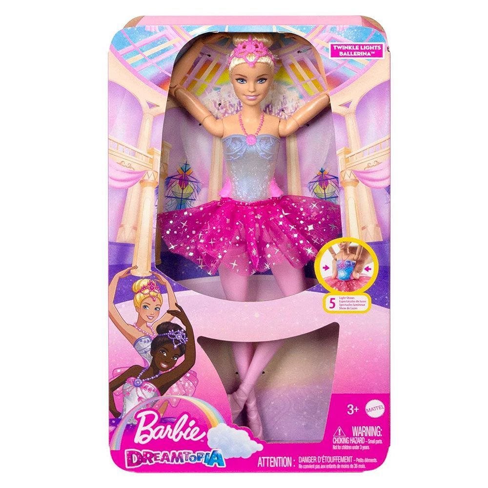 Mattel Hlc25 Barbie Işıltılı Balerin Bebek*4