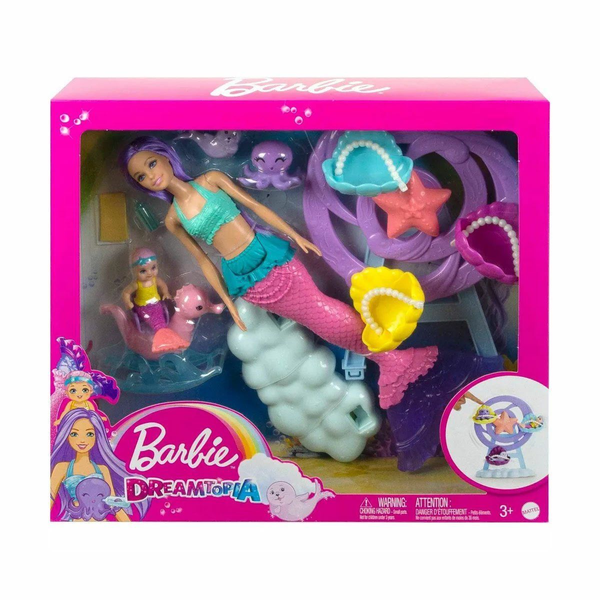 Mattel Hlc30 Brb Deniz Kızı Bebek Ve Cocuk Oyun Alanı *3