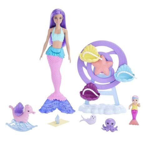 Mattel Hlc30 Brb Deniz Kızı Bebek Ve Cocuk Oyun Alanı *3