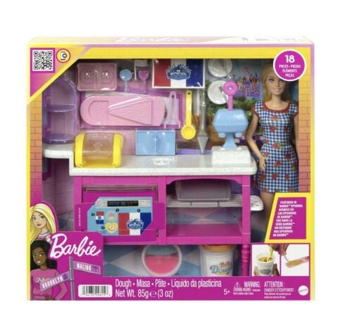 Mattel Hjy19 Barbie'Nin Eğlenceli Kafesi Oyun Seti*3