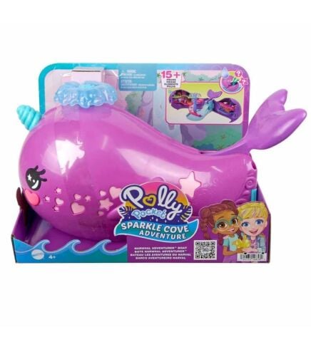 Mattel Hkv71 Polly Pocket Sparkle Cove Narval*1