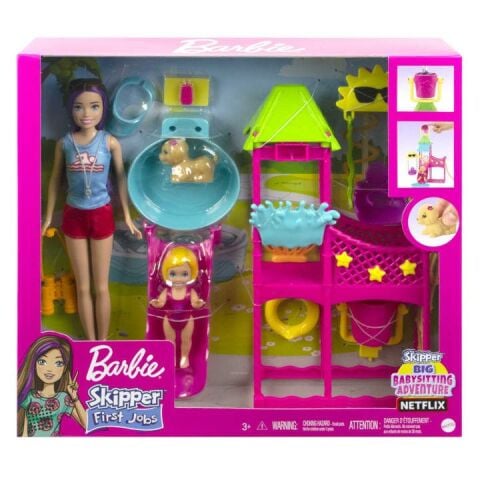 Mattel Hkd80 Barbie Skipper'In Su Parkı Eğlencesi Oyun Seti*3