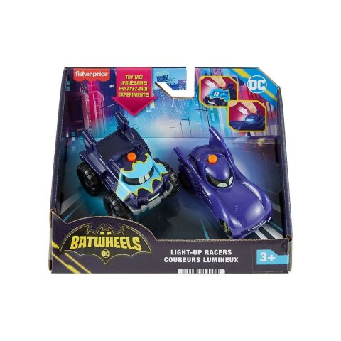 Mattel Hml25 Fisher-Price Batwheels Işıklı Yarışçılar*3