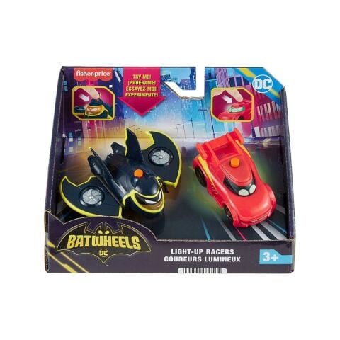 Mattel Hml26 Fisher-Price Batwheels Işıklı Yarışçılar*3