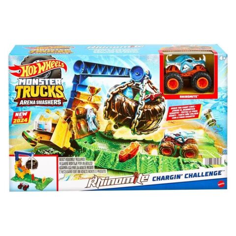 Mattel Htp18 Hot Wheels Monster Trucks Arenada Rhinomite Mücadelesi*2