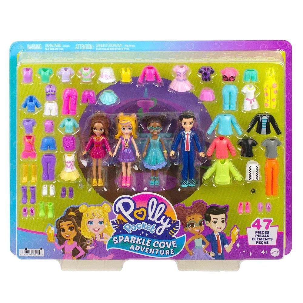 Mattel Hkw10 Polly Pocket Ve Arkadasları Kombın Eglencesı*6