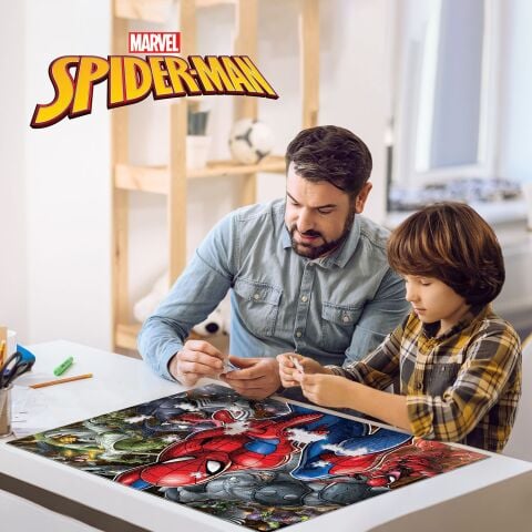 Neco Prm-32552 Prime 3D-Spider-Man 500 Parça Yetişkin Puzzle