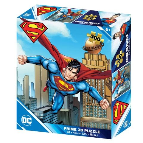 Neco Prm-32715 Prime 3D-Superman-300 Parça Yetişkin Puzzle