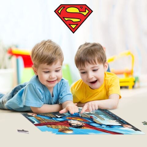 Neco Prm-32715 Prime 3D-Superman-300 Parça Yetişkin Puzzle