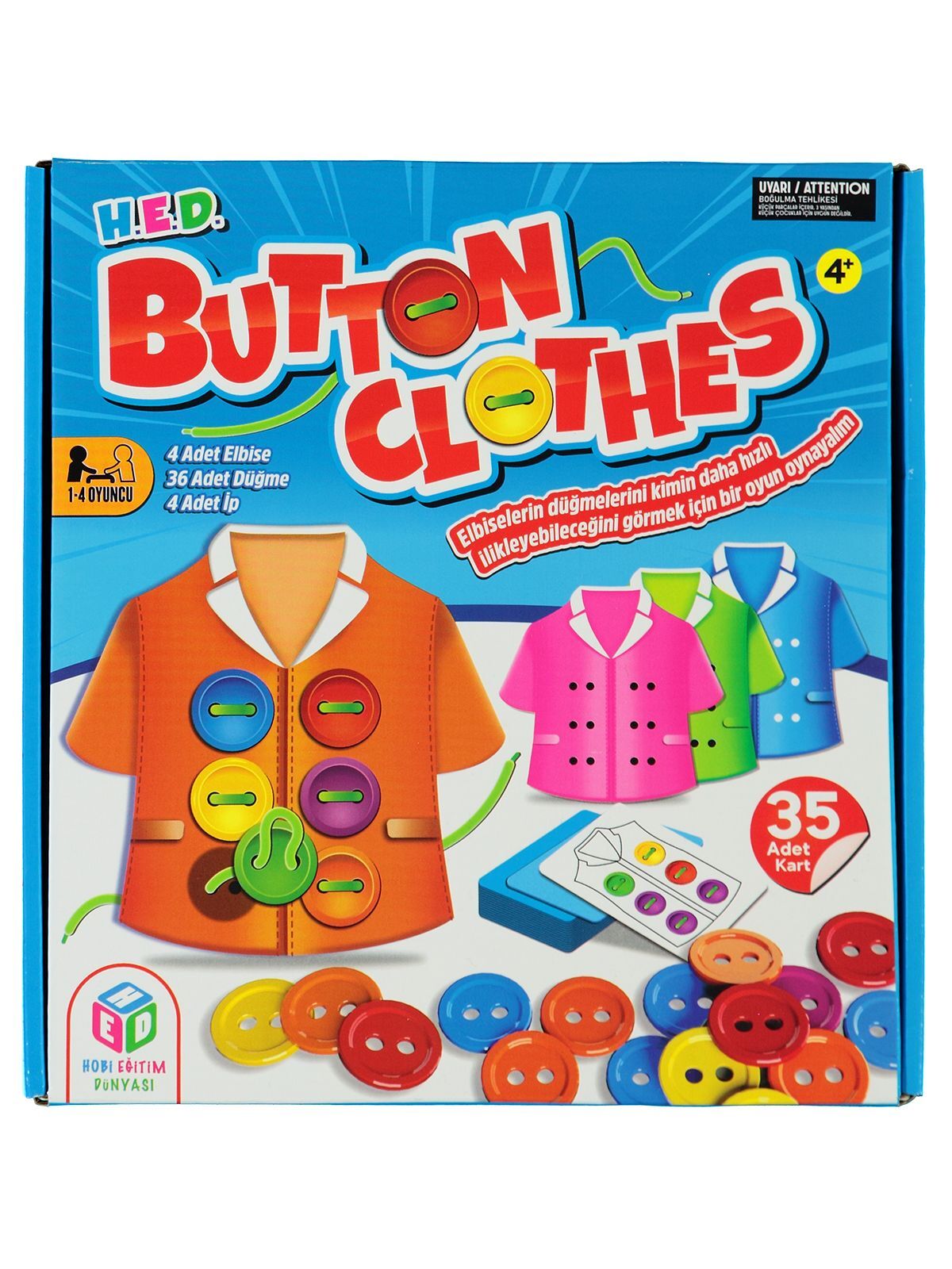 Hed 725 Button Clothes