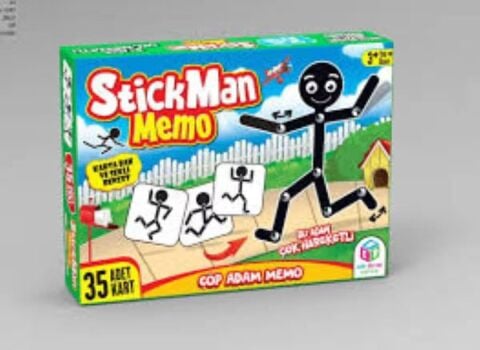 Hed 109 Stick Man Memo Çöp Adam