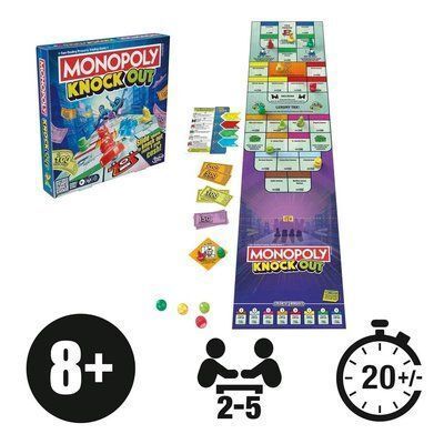 Hasbro F8995 Monopoly Knockout 6