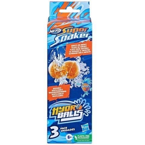 Hasbro F6392 Nerf Super Soaker Hydro Balls 3 Pk *12