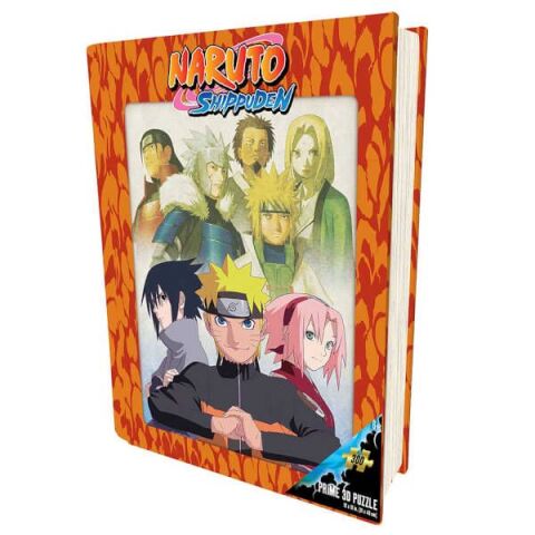 Neco Prm-35598 Prime 3D-Naruto Shippuden 300 Parça Puzzle-Metal Kutu