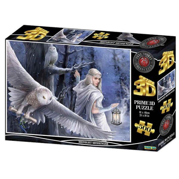 Neco Prm-10364 Prime 3D-Midnight Messenger-500 Parça Yetişkin Puzzle