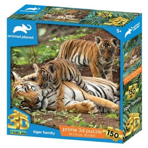 Neco Prm-20833 Prime 3D-Kaplan Ailesi-150 Parça Puzzle