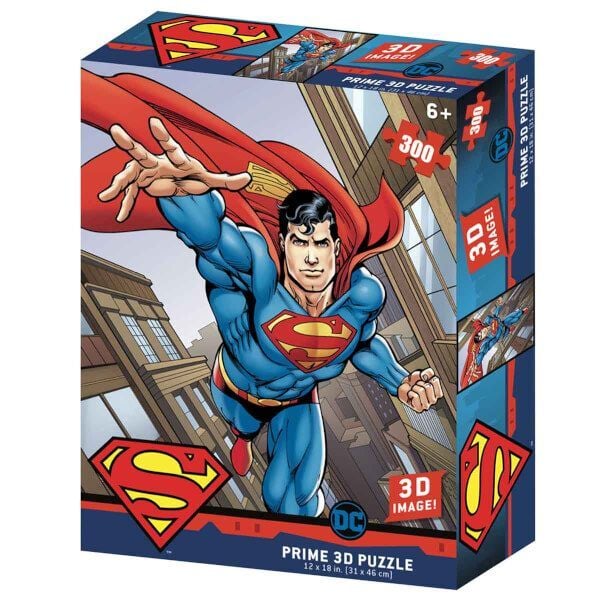 Neco Prm-33003 Prime 3D-Superman-300 Parça Puzzle