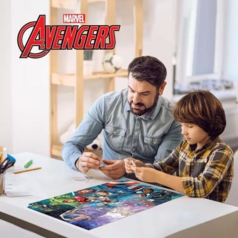 Neco Prm-33125 Prime 3D-Avengers-200 Parça Puzzle