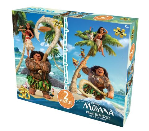 Neco Prm-10253 Dısney Moana 200 Prç İkili Puzzle