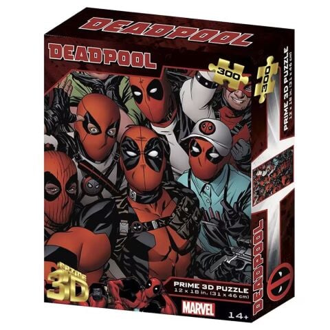 Neco Prm-33340 Marvel Deadpool 300 Prç Puzzle