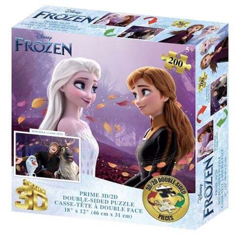 Neco Prm-37547 Dısney Frozen 200 Prç Çift Taraflı Puzzle