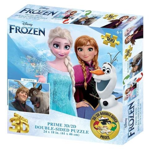 Neco Prm-37554 Dısney Frozen 300 Prç Çift Taraflı Puzzle