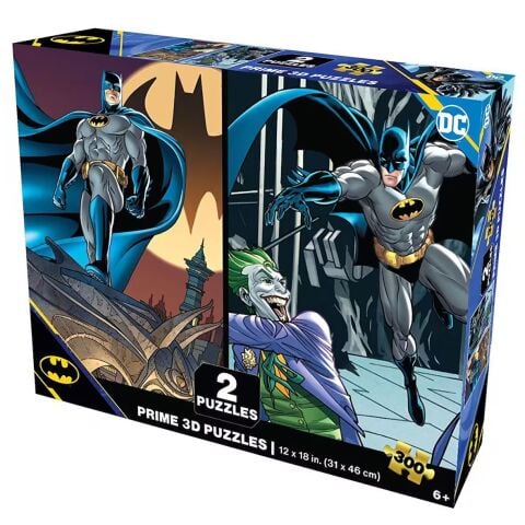 Neco Prm-10230 Prime 3D-Dc Comics Batman-300 Parça İkili Puzzle