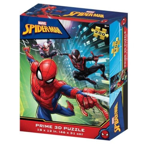 Neco Prm-33034 Prime 3D-Spider-Man-200 Parça Puzzle