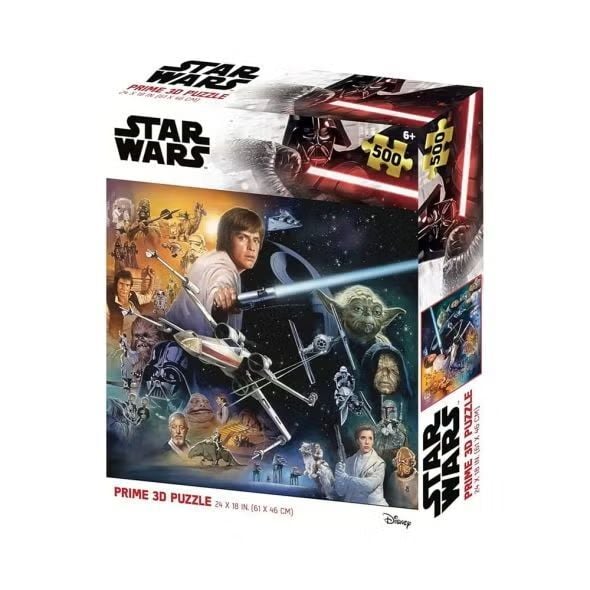 Neco Prm-32633 Prime 3D-Lucas Star Wars Classic 500 Parça Yetişkin Puzzle