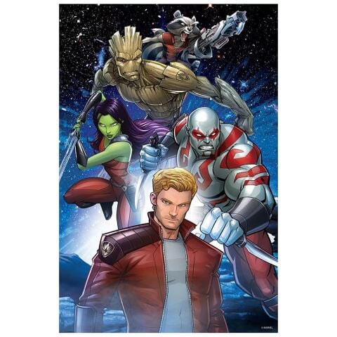 Neco Prm-33348 Prime 3D-Marvel Guardians Of The Galaxy 300 Prç Puzzle