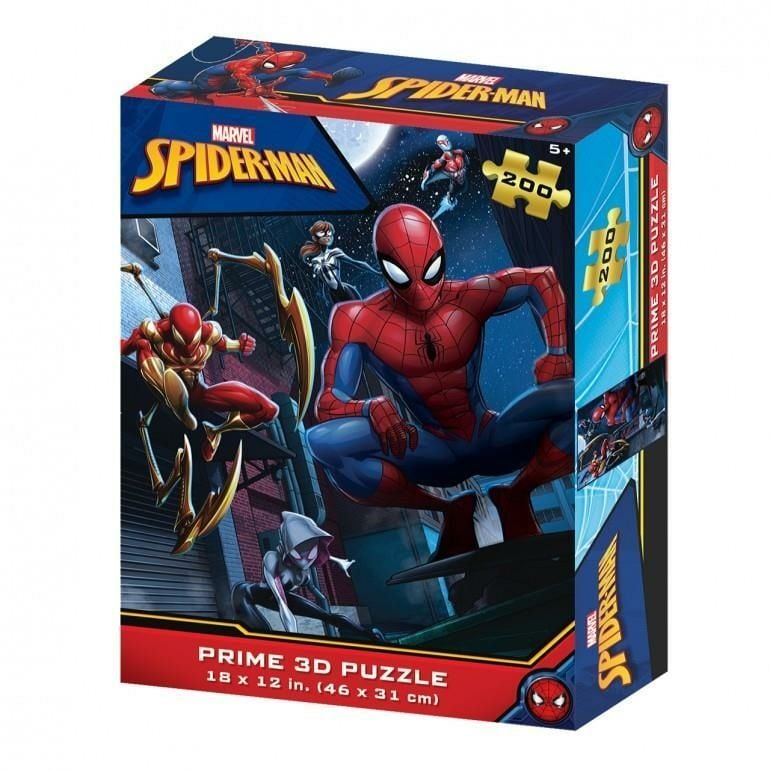 Neco Prm-33035 Prime 3D-Marvel Spider-Man-200 Parça Puzzle