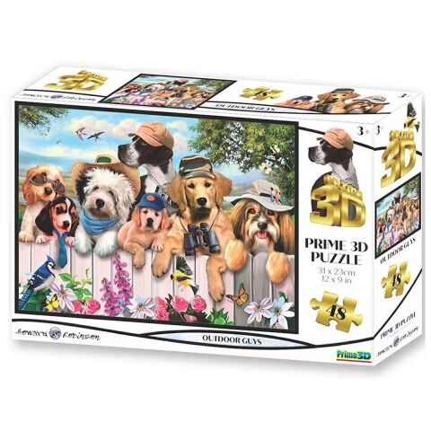 Neco Prm-10780 Prime 3D Açıkhva Arkadaşları Selfie-48 Prç Puzzle