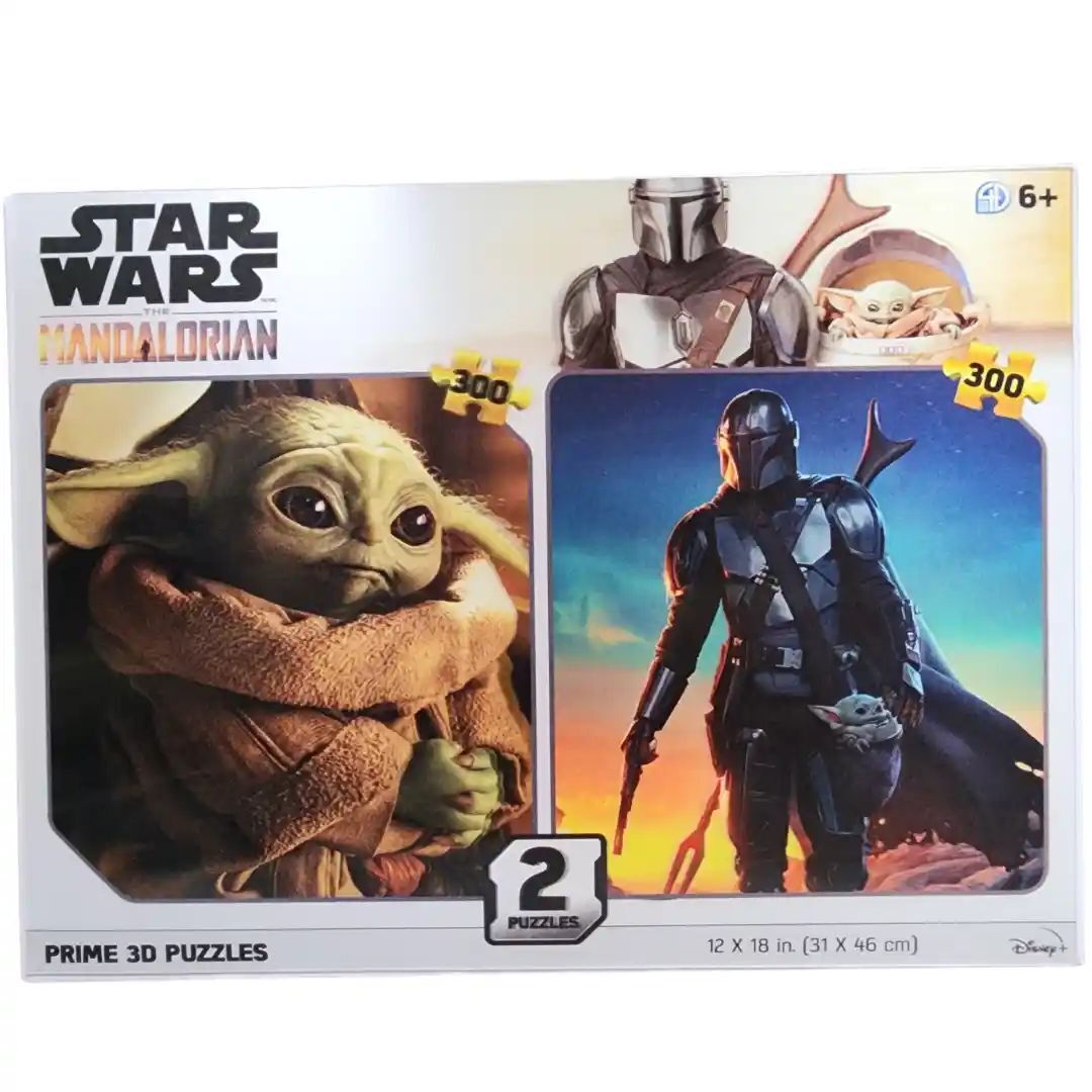 Neco Prm-10229 Prime 3D-Lucas Star Wars Mandalorian 200 Prç İkili Puzzle