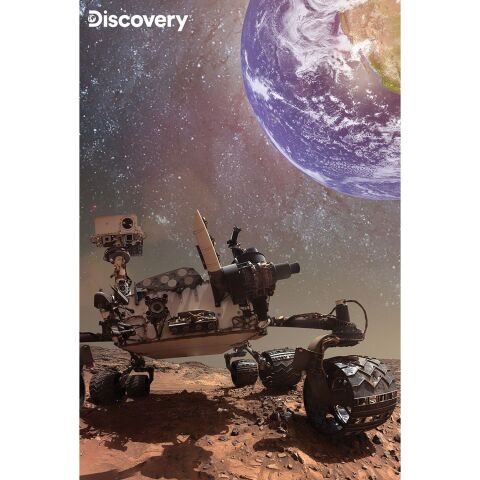 Neco Prm-10232 Prime 3D-Discovery Mars Aracı & Astronot-200 Parça İkili Puzzle