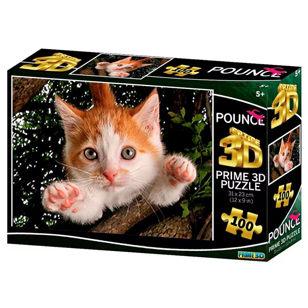 Neco Prm-20524 Prime 3D-Pounce Jennifer-100 Parça Puzzle