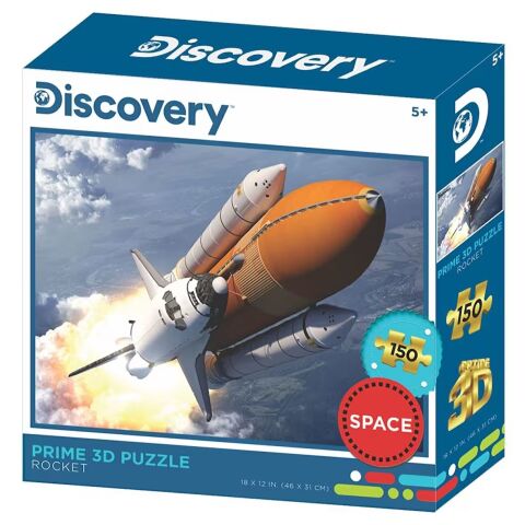 Neco Prm-20851 Prime 3D-Discovery Roket-150 Parça Puzzle