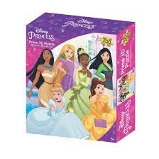 Neco Prm-32567 Prime 3D-Disney Princss-200 Parça Puzzle