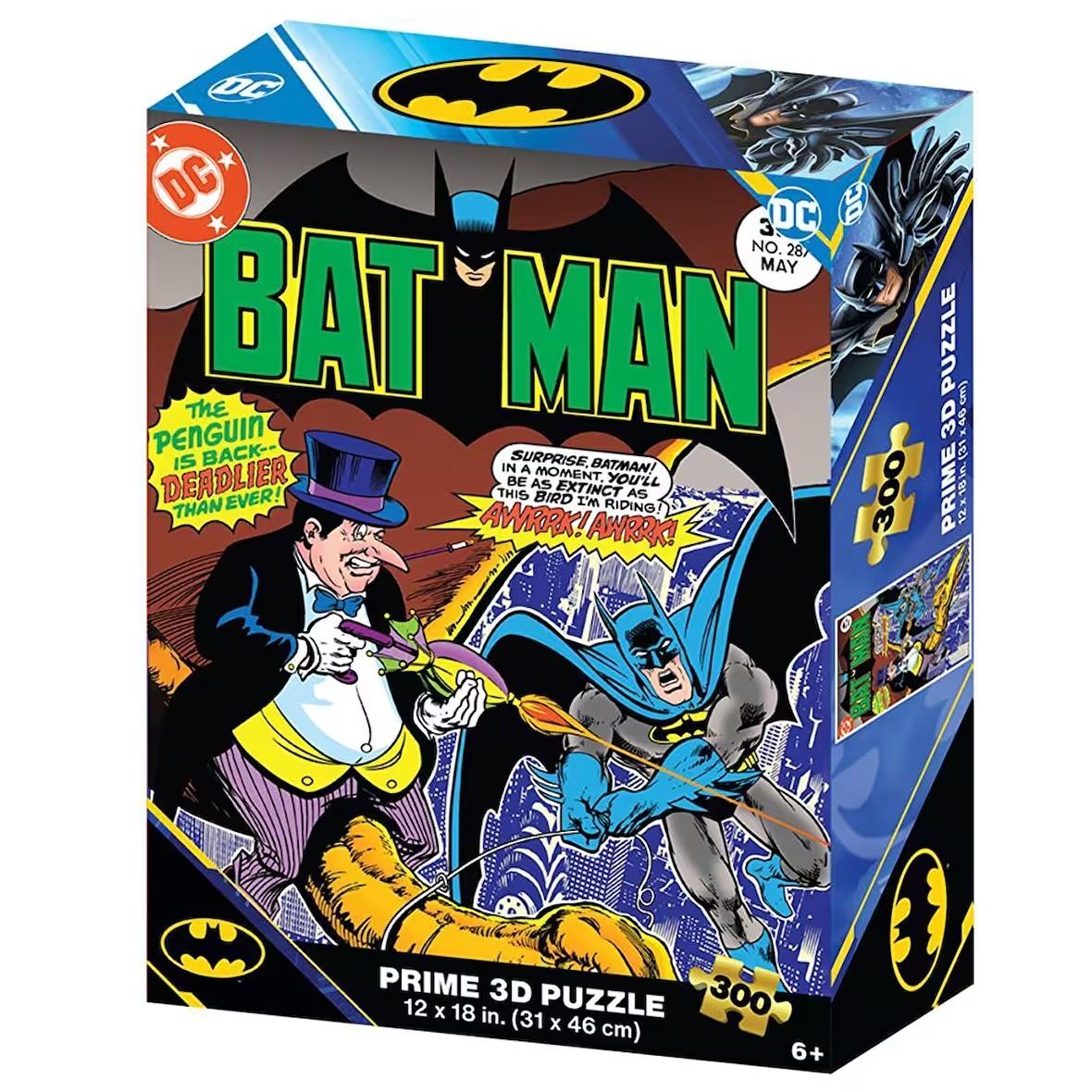 Neco Prm-33207 Prime 3D-Dc Comics Batman-300 Prç Puzzle